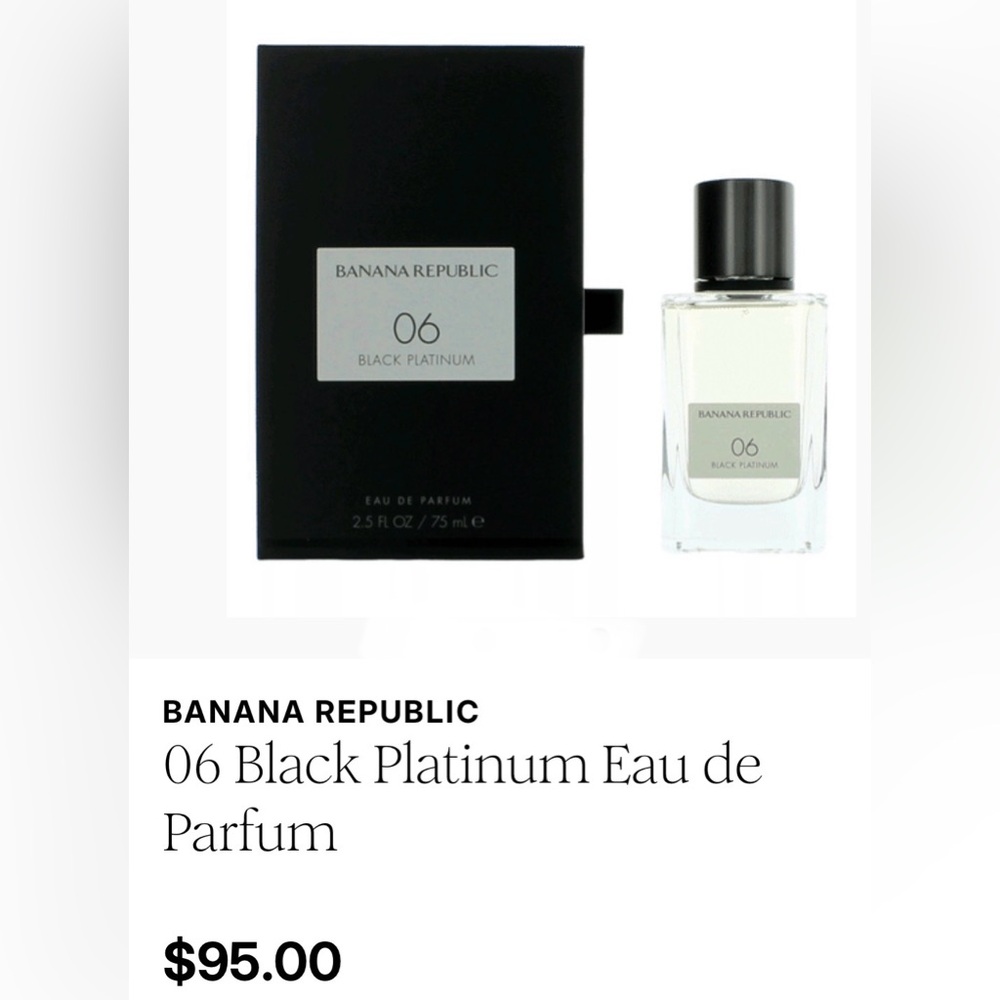 Banana Republic 06 Black Platinum Unisex Fragrance